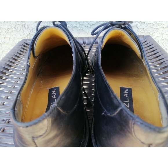 Mezlan Fiore Mens‎ Black Split Toe Leather Oxford Shoes Made In Spain Size US 9M main image 4